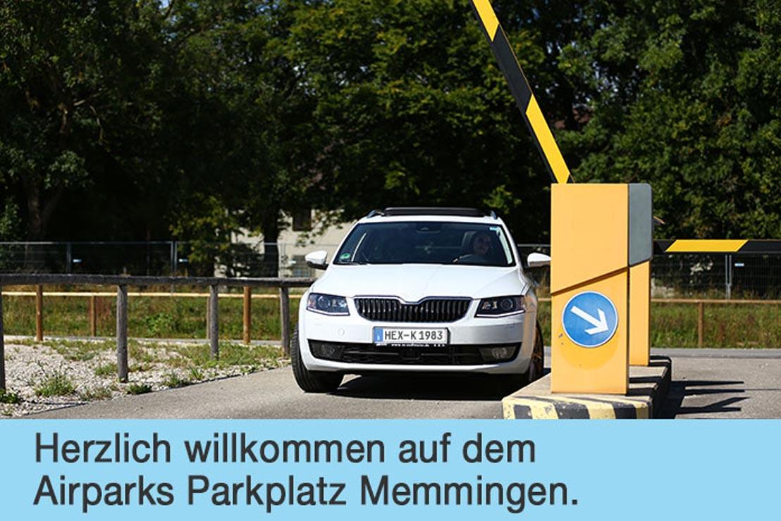 Parkplatzbild von Airparks Parkplatz Memmingen Schwabenstraße